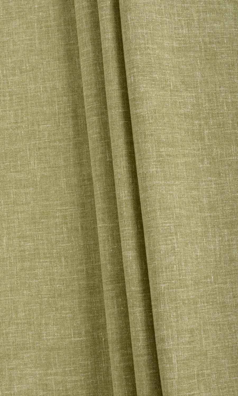 Poly-Cotton Blend Curtains / Drapes / Window Drapery Panels (Olive Green)