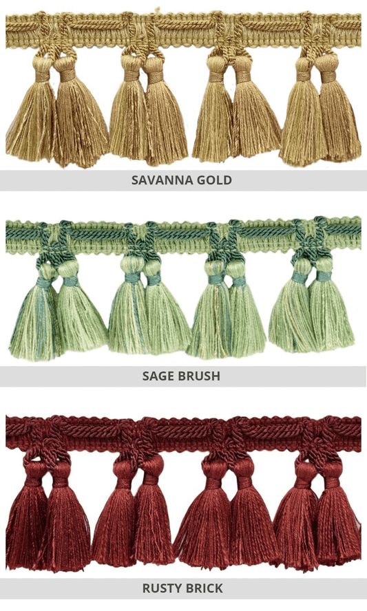 Curtain trims and tassels