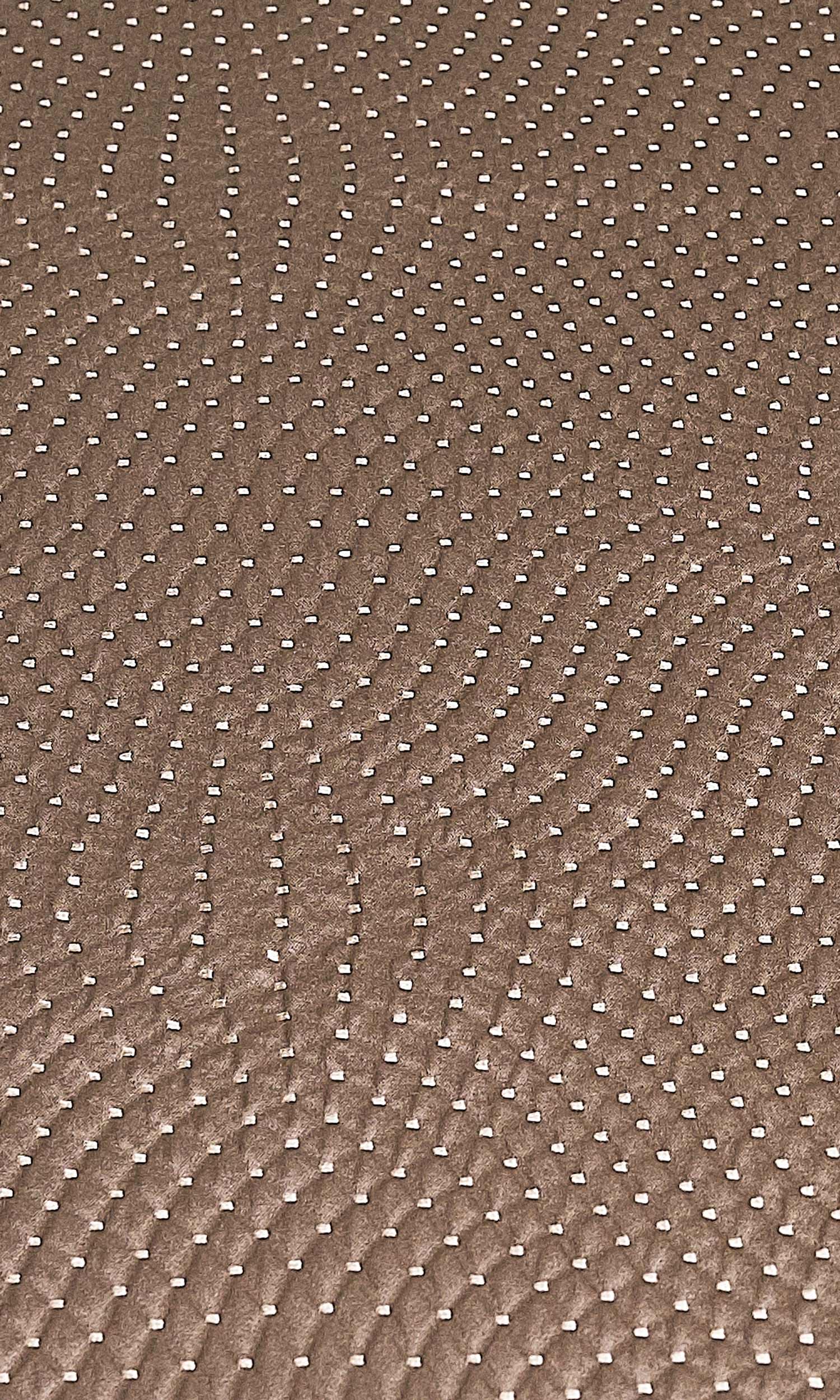 Silk-Blend Pinch Pleat, Rod Pocket, Eyelet Curtains (Caramel Brown)