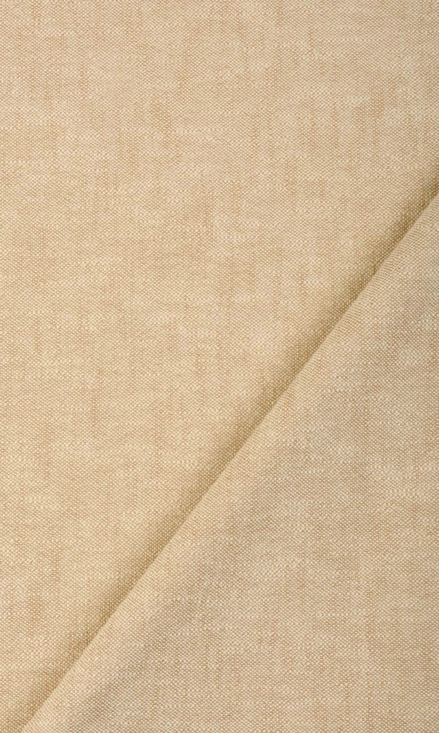Plain Cotton Home Textile Fabric Material By the Metre (Pale Beige/ Tan Brown)