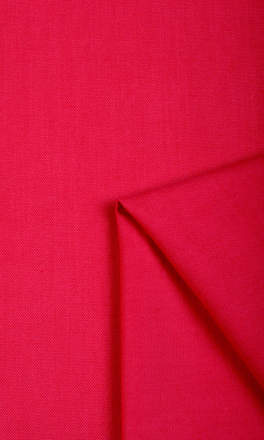 Plain Fabric Material By the Metre (Raspberry Red)