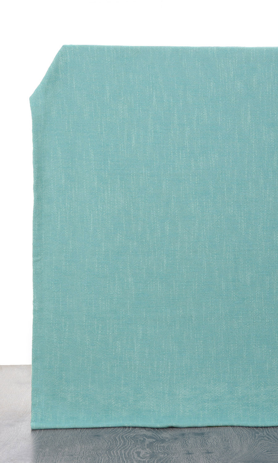 Plain Cotton Curtains (Blue) Extra Long Short Wide