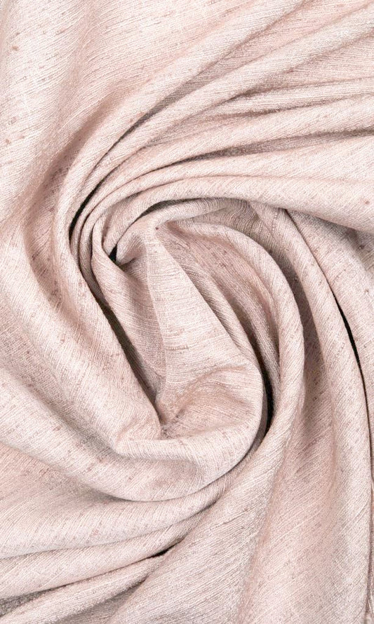 Light Pink Silk Custom Curtains