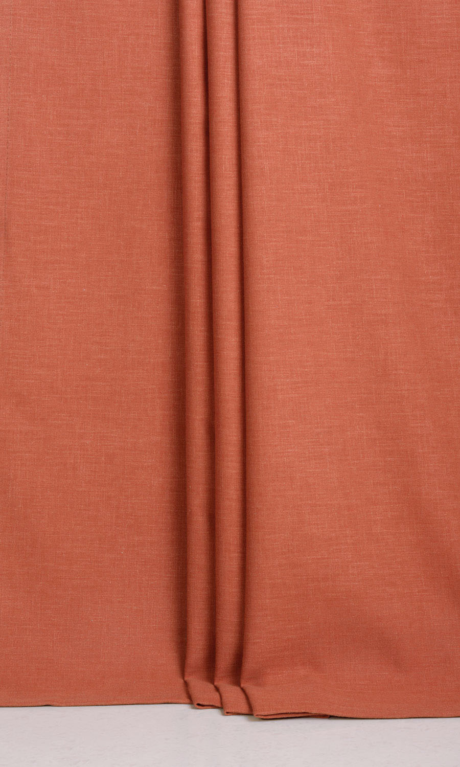 Poly-Cotton Blend Fabric Material By the Metre (Orange-Red)