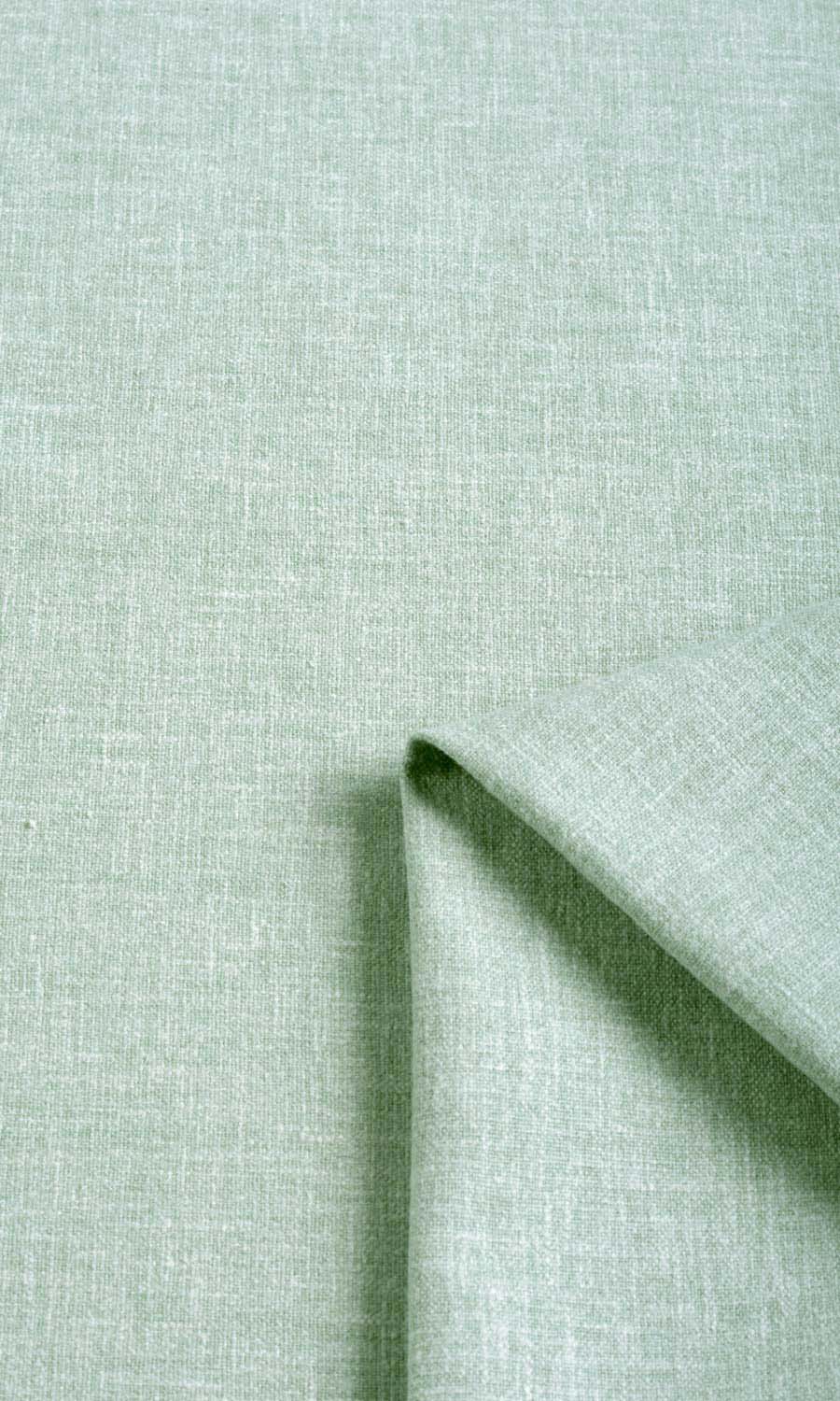 Poly-Cotton Blend Free Fabric Material Sample (Mint Blue/ Green)