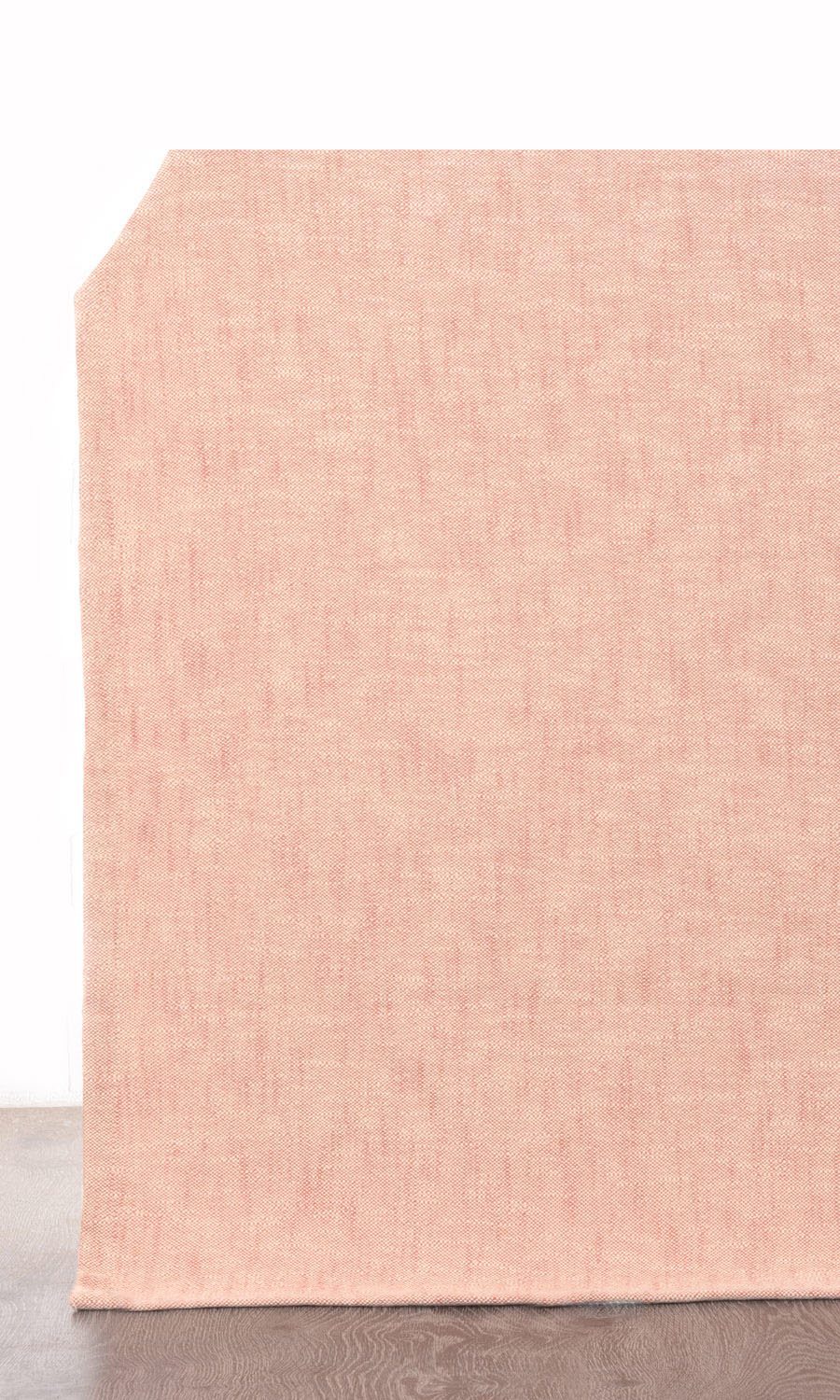 Plain Cotton Curtains / Drapes / Window Drapery Panels (Coral Red)