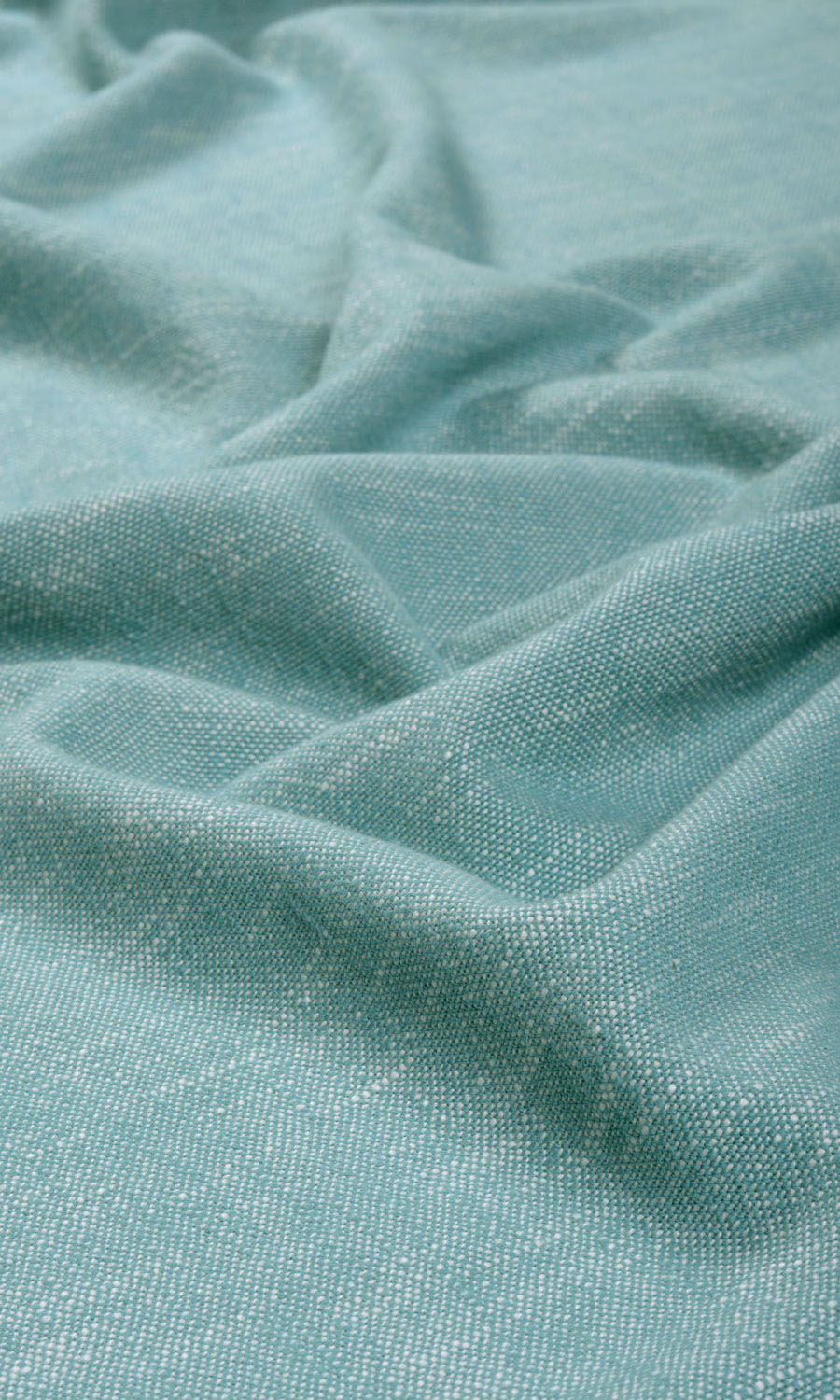 Plain Cotton Curtains / Drapes / Window Drapery Panels (Aqua Blue)