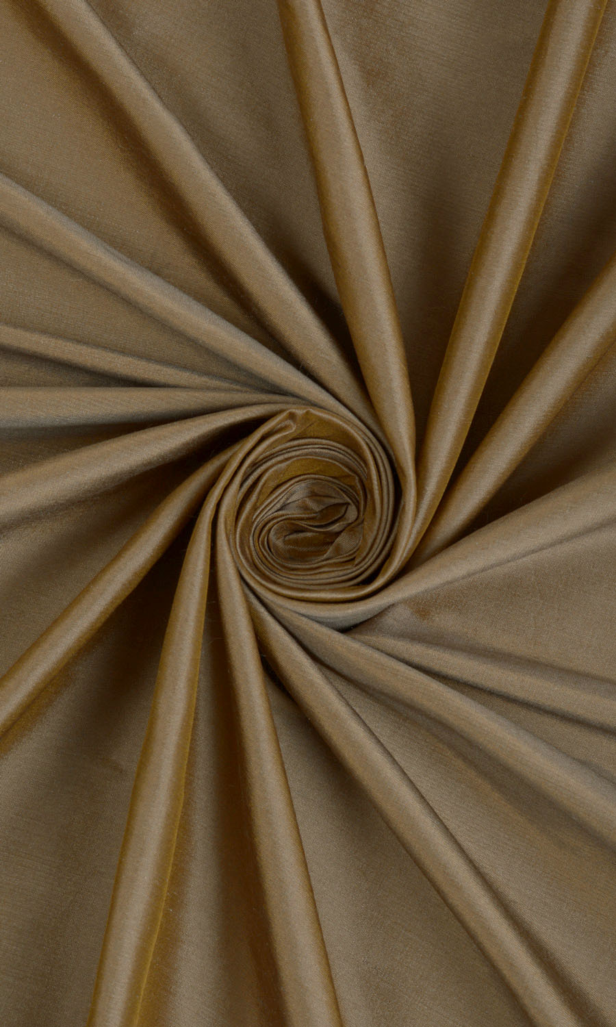 Shantung Silk Home Décor Fabric Sample (Bronze Brown)