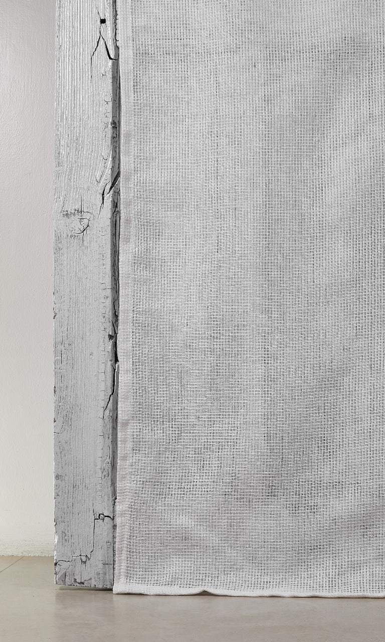 Sheer Window Treatments Fabric Sample (White)