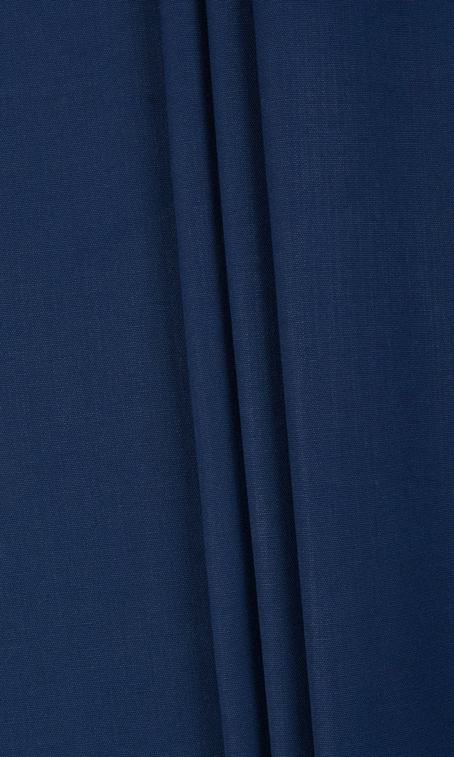 Plain Cotton Window Treatments Fabric By the Metre (Navy Blue)