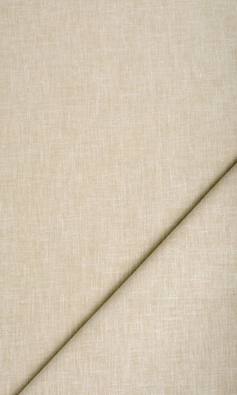 Linen Texture Home Textile Fabric Material By the Metre (Oatmeal Beige)
