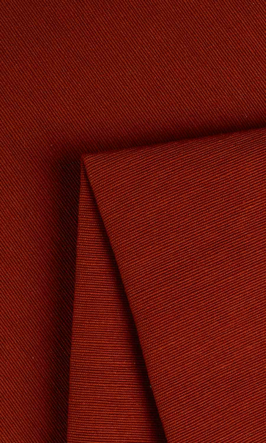 Cotton Curtains (Copper Orange)