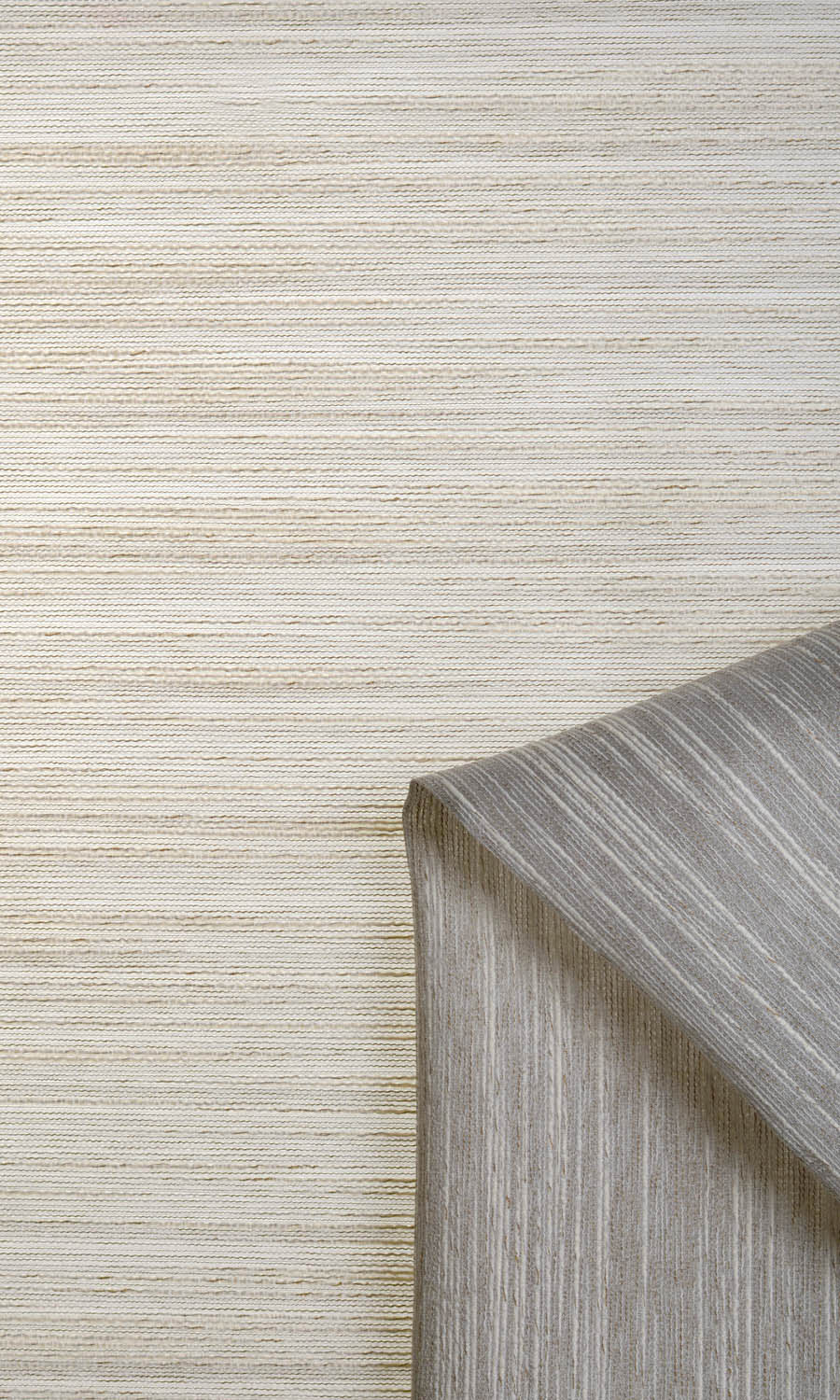 Sheer Free Fabric Material Sample (Taupe Gray/ Pale Gray)