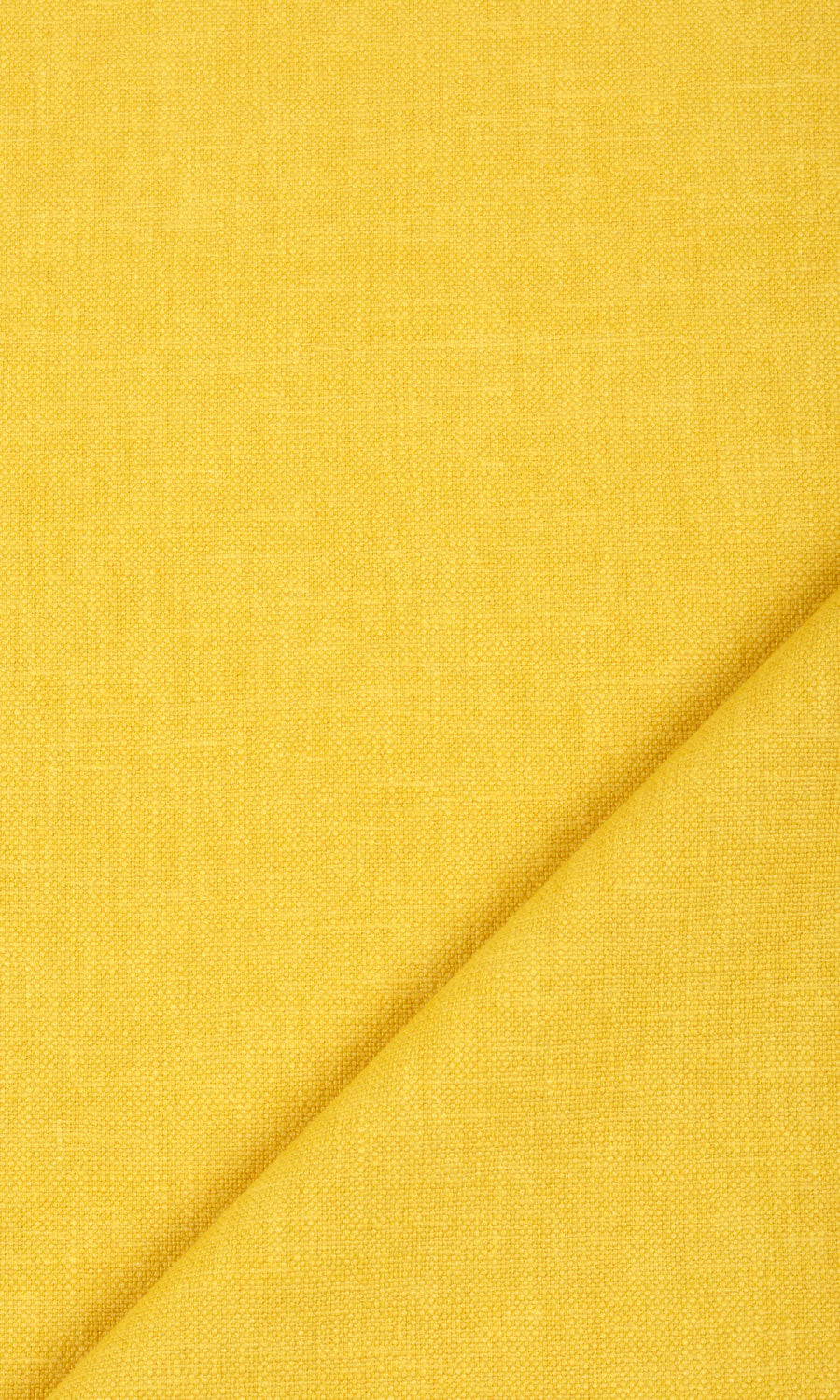 Linen Blend Made-to-Measure Curtains (Yellow)