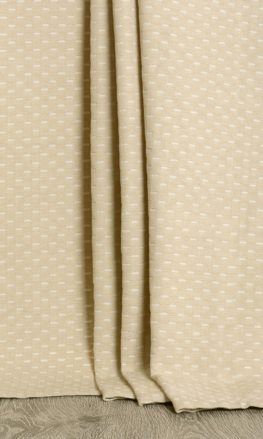 Cotton Window Treatments Fabric By the Metre (Beige)