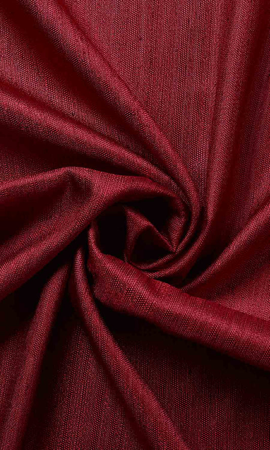 Red Custom Curtains