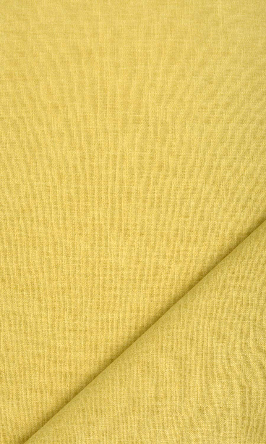 Poly-Cotton Home Textile Fabric Material By the Metre (Cornflower Yellow)
