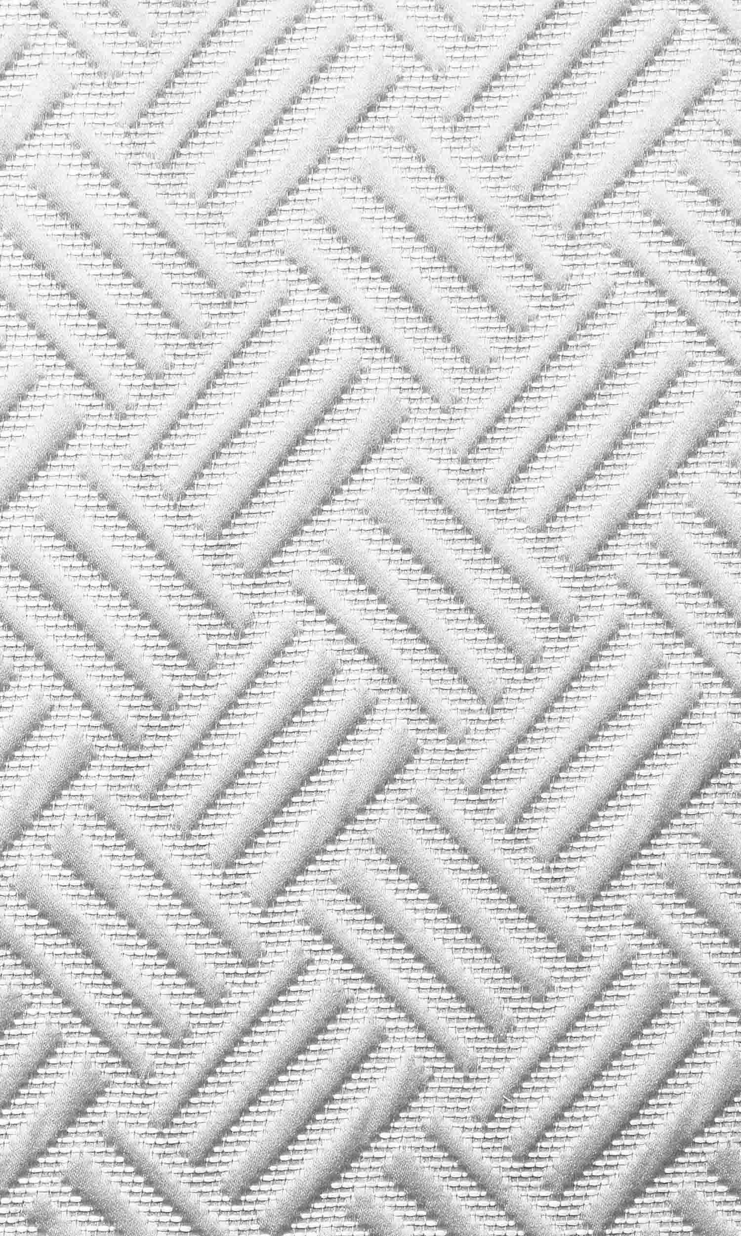 Silk Blend Pinch Pleat, Rod Pocket, Eyelet Curtains (Cotton White)