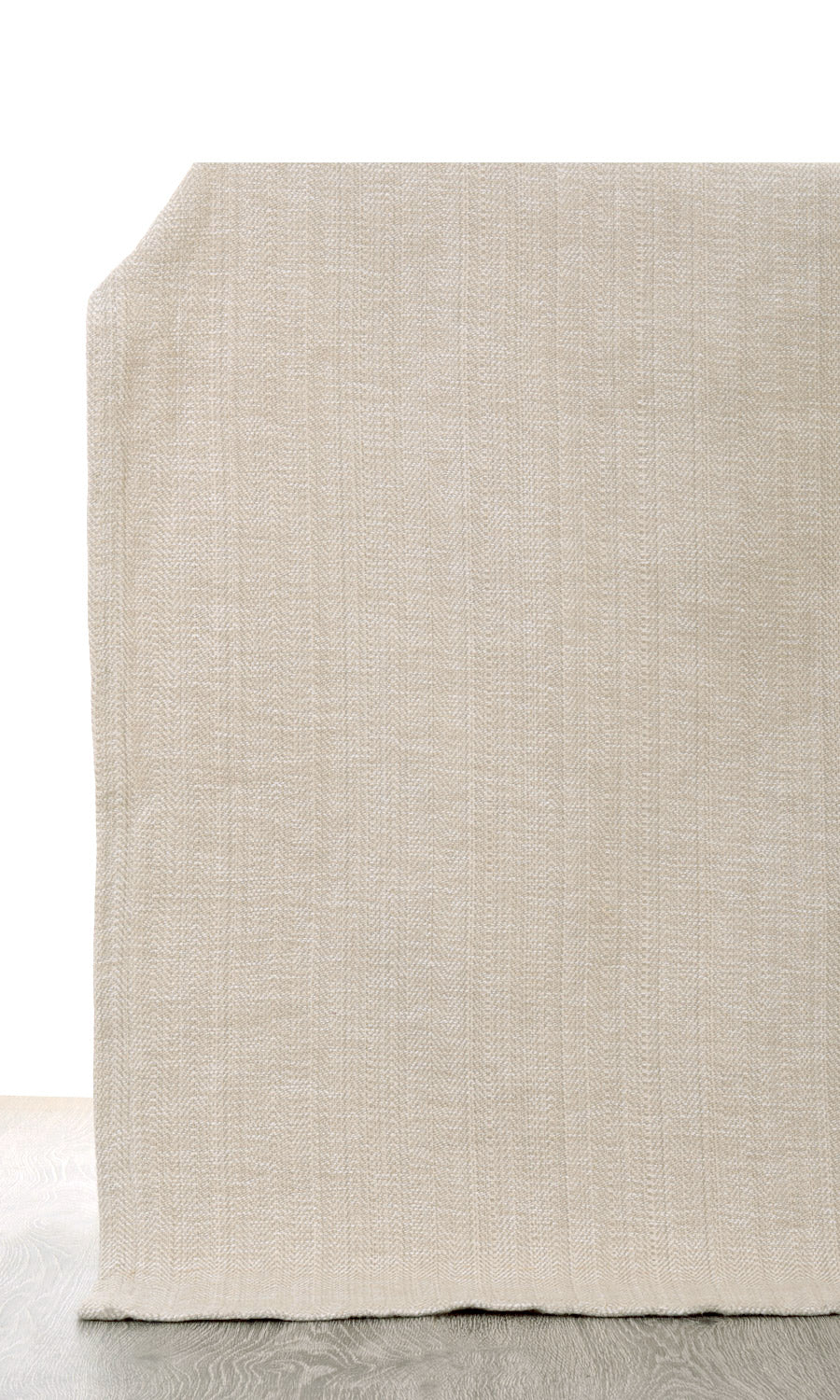 Cotton Pinch Pleat, Rod Pocket, Eyelet Curtains (Beige)