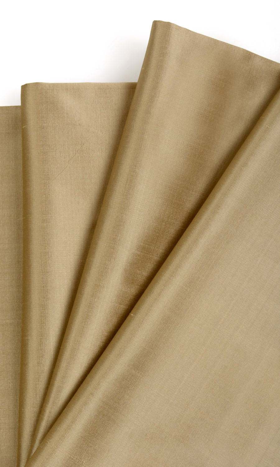 Shantung Silk Drapes (Golden Beige/ Ochre Yellow) Extra Long Short Wide