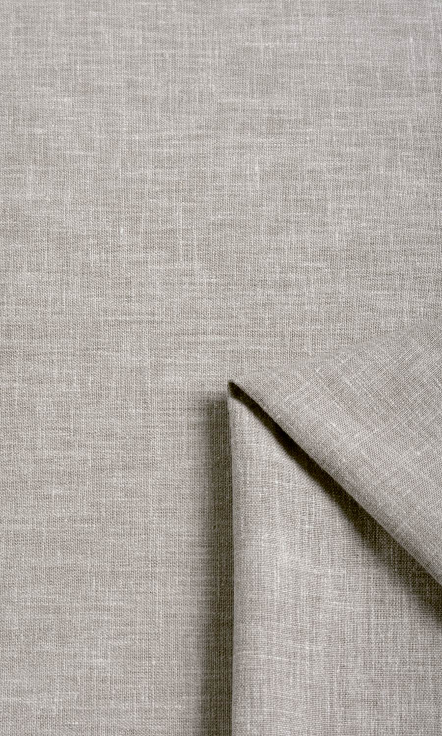Poly-Cotton Blend Fabric Material By the Metre (Warm Grey)