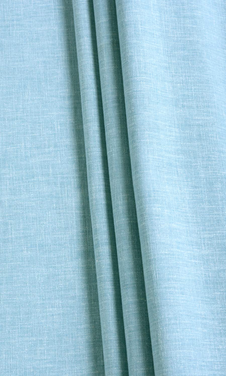 Poly-Cotton Blend Home Décor Fabric By the Metre (Aqua Blue)