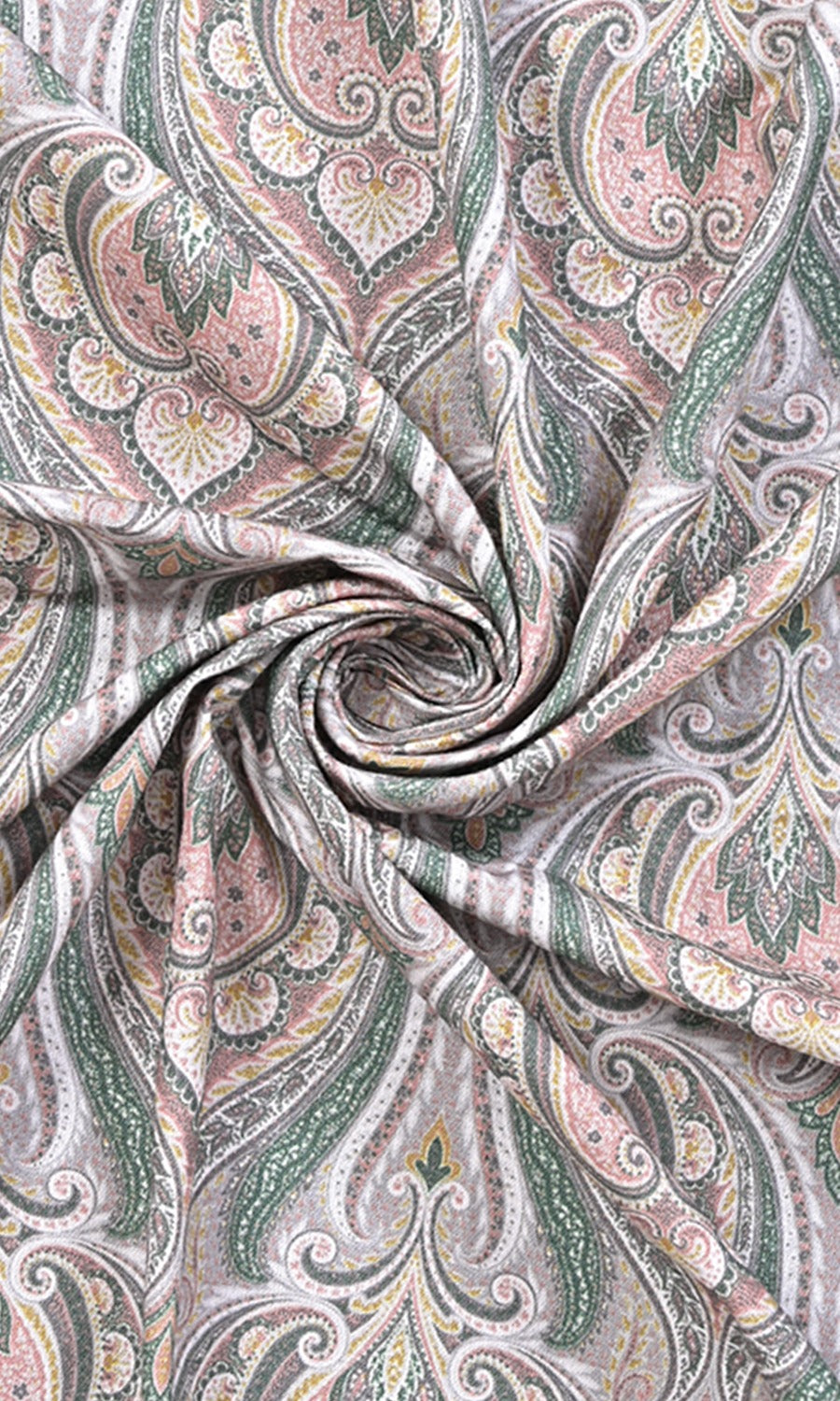 Patterned / Printed / Damask / Floral / Paisley Window Treatments Fabric Sample