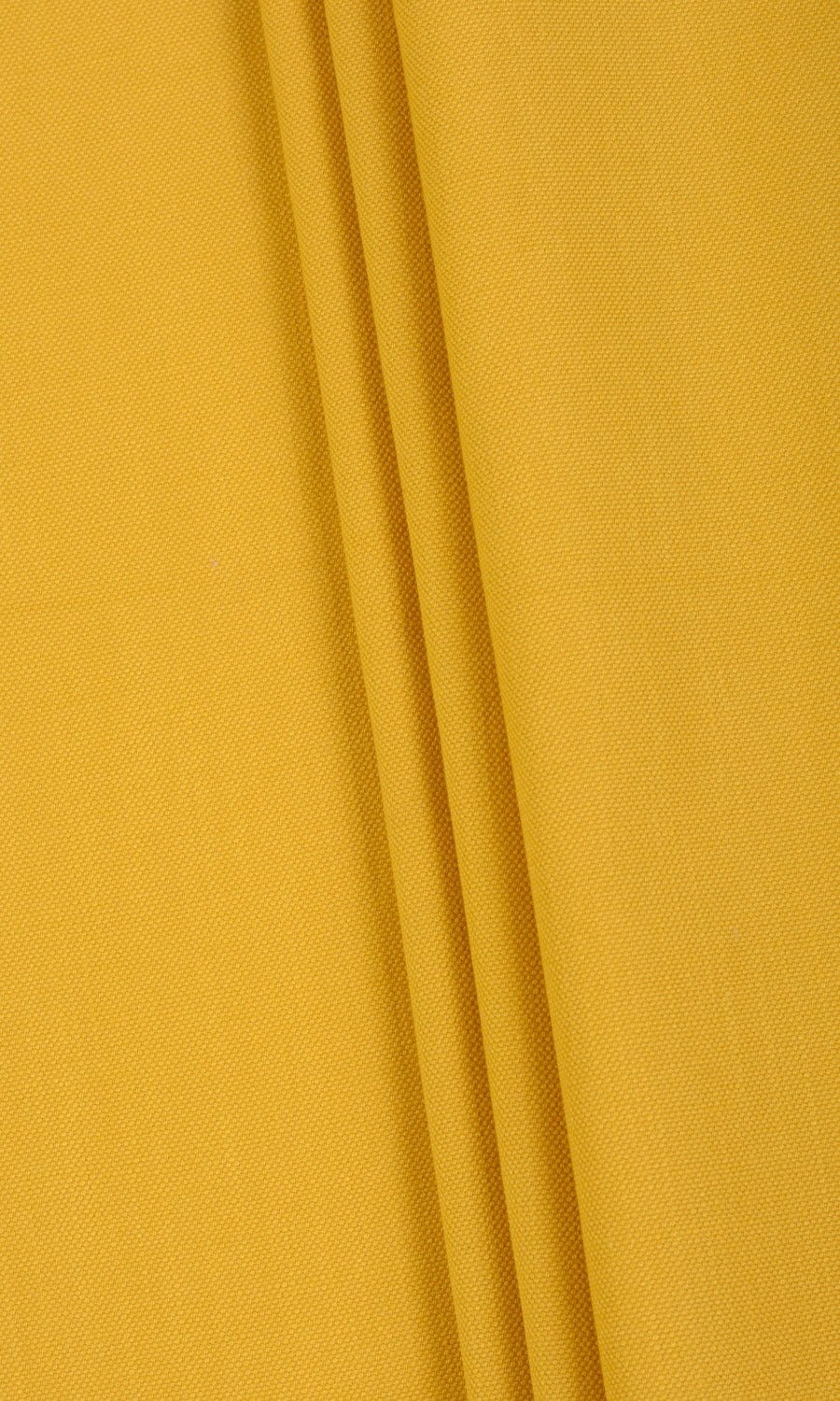 Solid Textured Fabric By the Metre for Curtains & Drapes (Yellow)