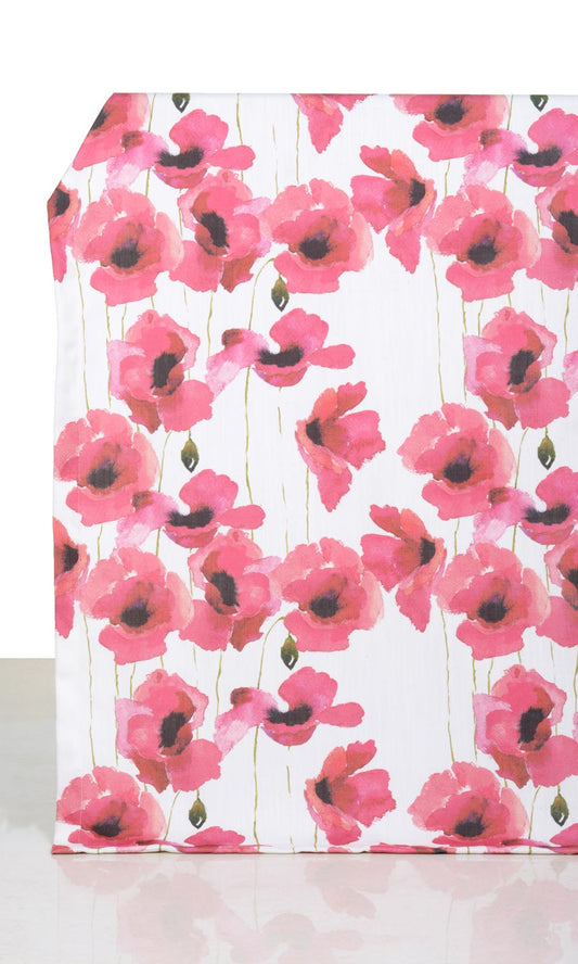 Water Lilies Floral Custom Curtains 