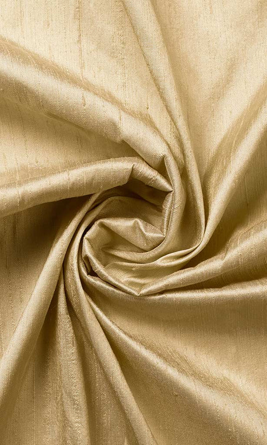 Pure Silk Home Décor Fabric Sample (Beige)
