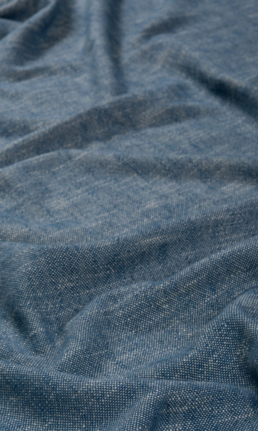 Plain Cotton Fabric By the Metre for Curtains & Drapes (Navy Blue)