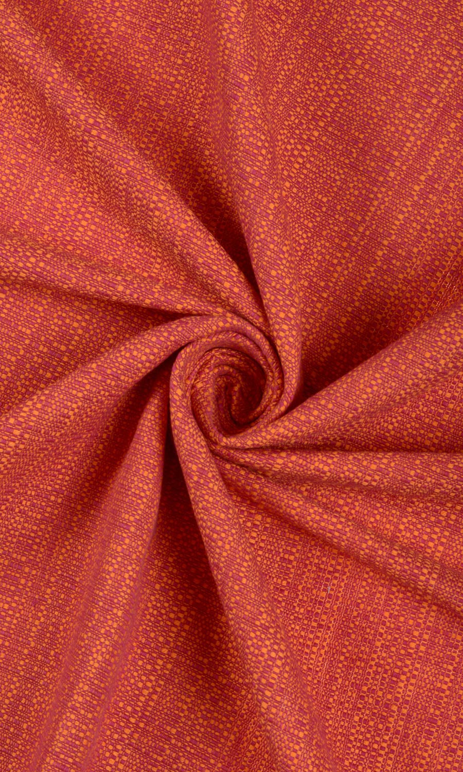 Cotton Home Textile Fabric Material By the Metre (Orange Red)