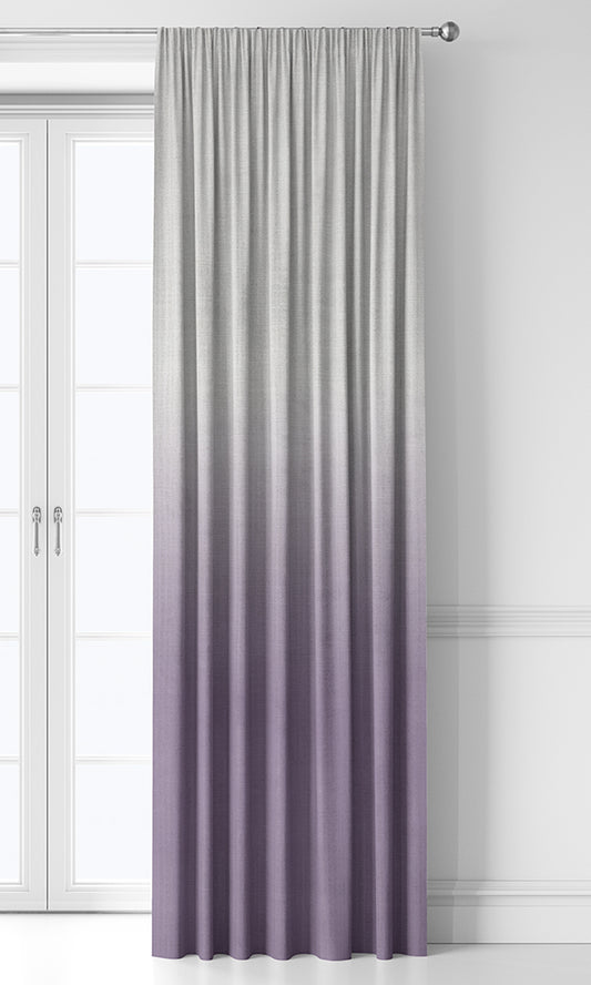 Custom Printed Curtains (Purple)