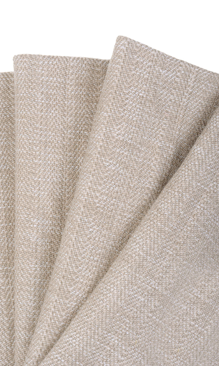 Cotton Made-to-Measure Curtains (Beige)