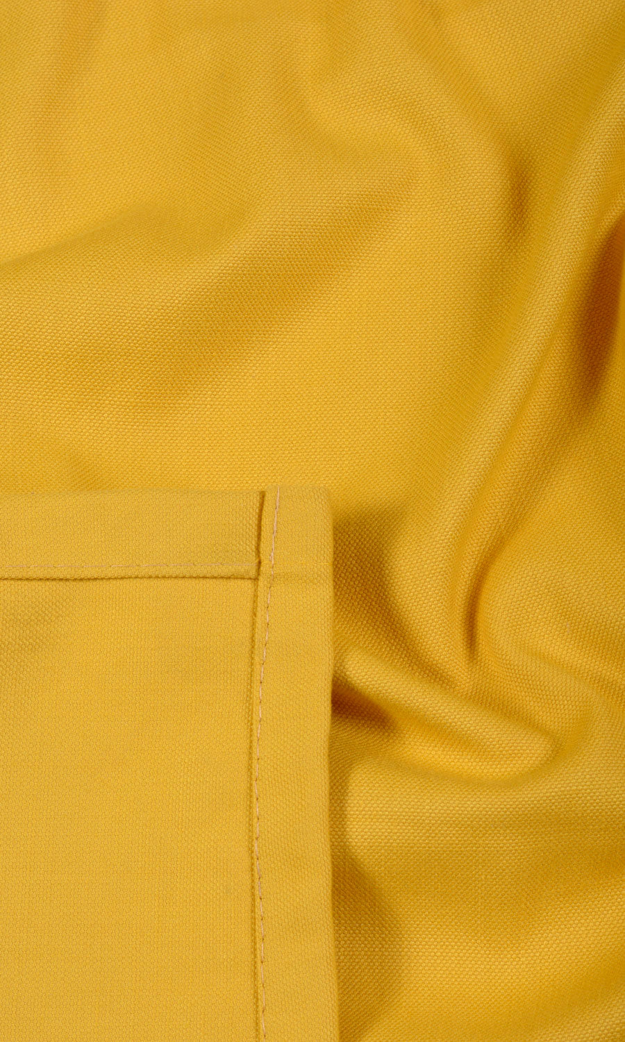 Solid Textured Window Treatments Fabric By the Metre (Yellow)