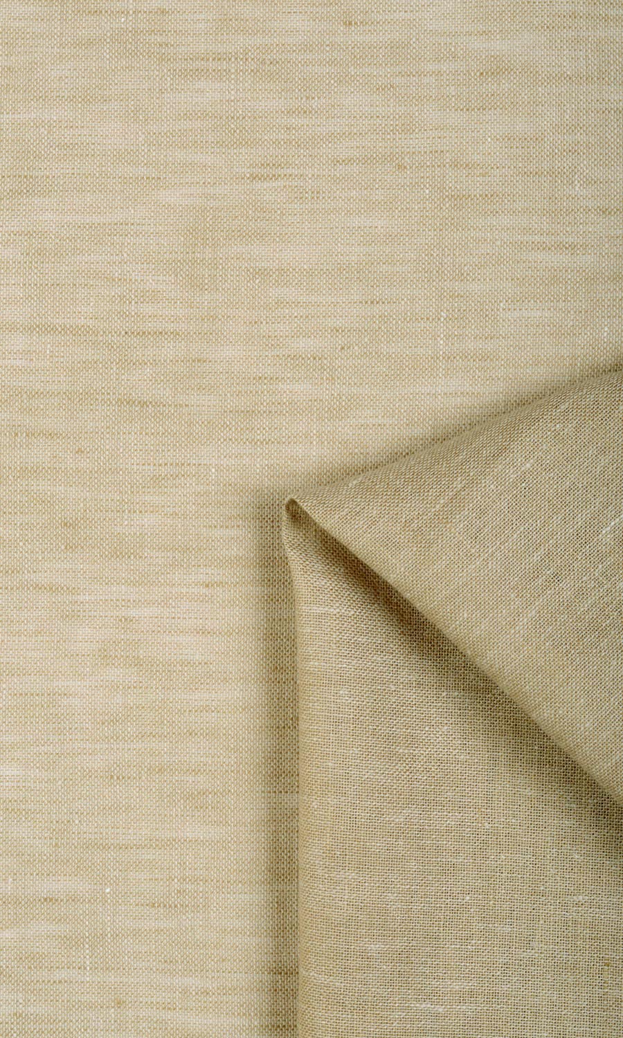 Linen Sheer Home Décor Fabric By the Metre (Brown)