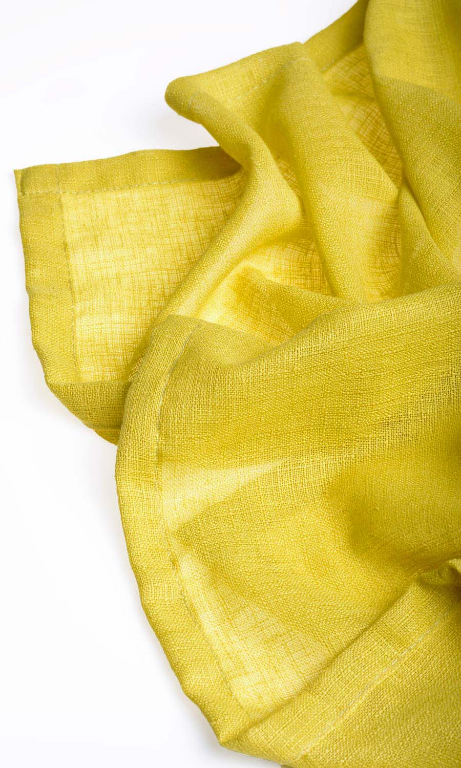 Sheer Window Treatments Fabric Sample (Yellow)