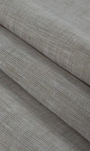 Linen Home Textile Fabric Material By the Metre (Black/ Grey)