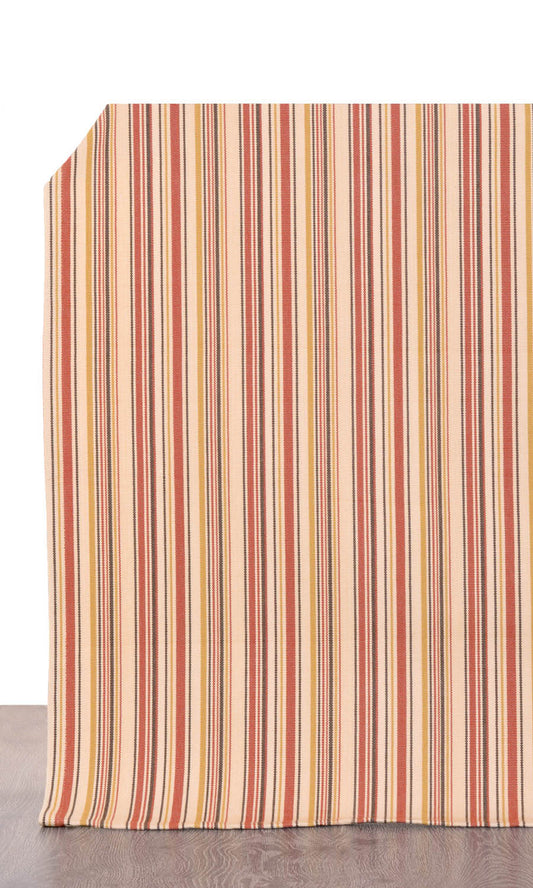 Striped Cotton Drapes