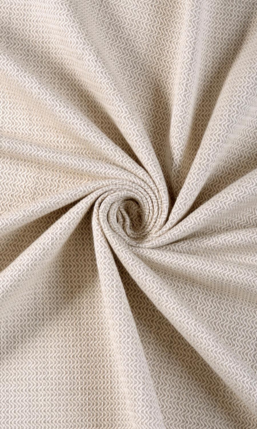 Textured   Window Treatments Fabric By the Metre (Grey/ Beige)