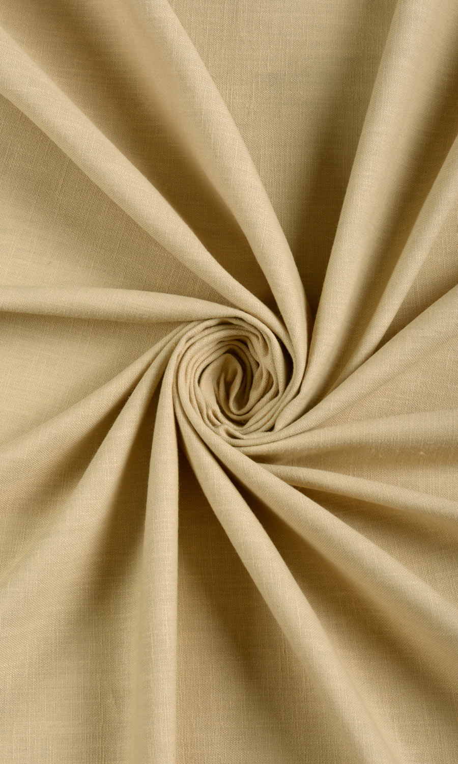 Poly-Cotton Drapes (Mustard Yellow/ Wheat Beige)