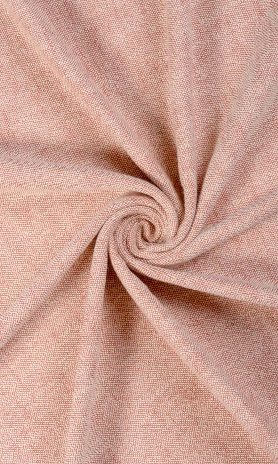 Plain Cotton Curtains (Coral Red)