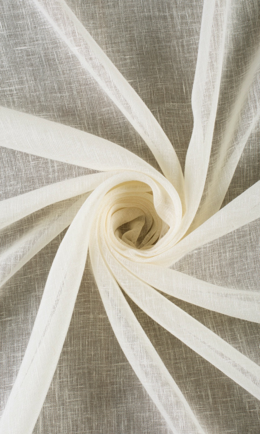 Sheer Curtains (Cream/ Milky White) Extra Long Short Wide