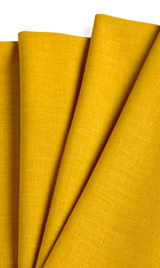 Yellow Cotton Window Curtain & Panels