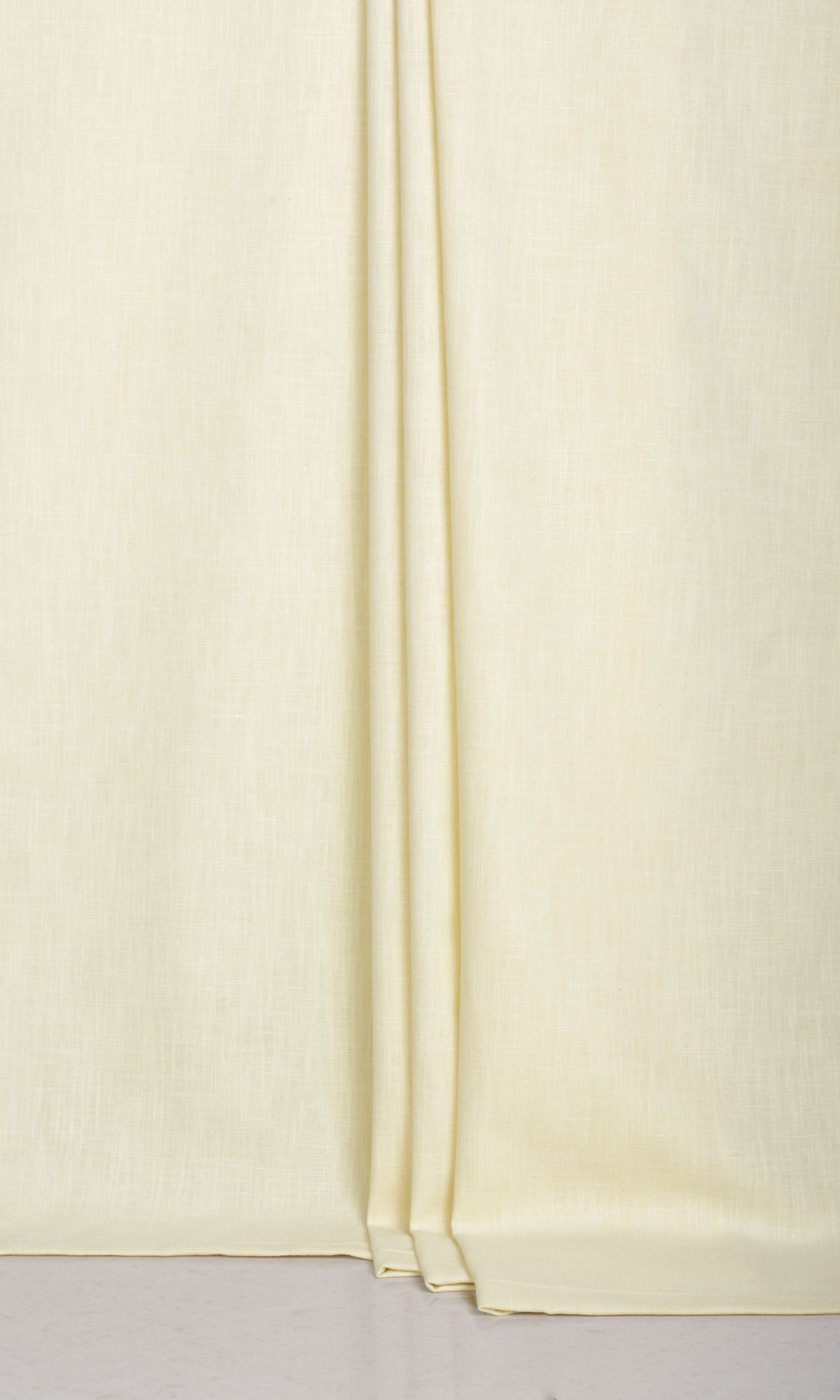 Linen Texture Fabric Material By the Metre (Warm Ivory)