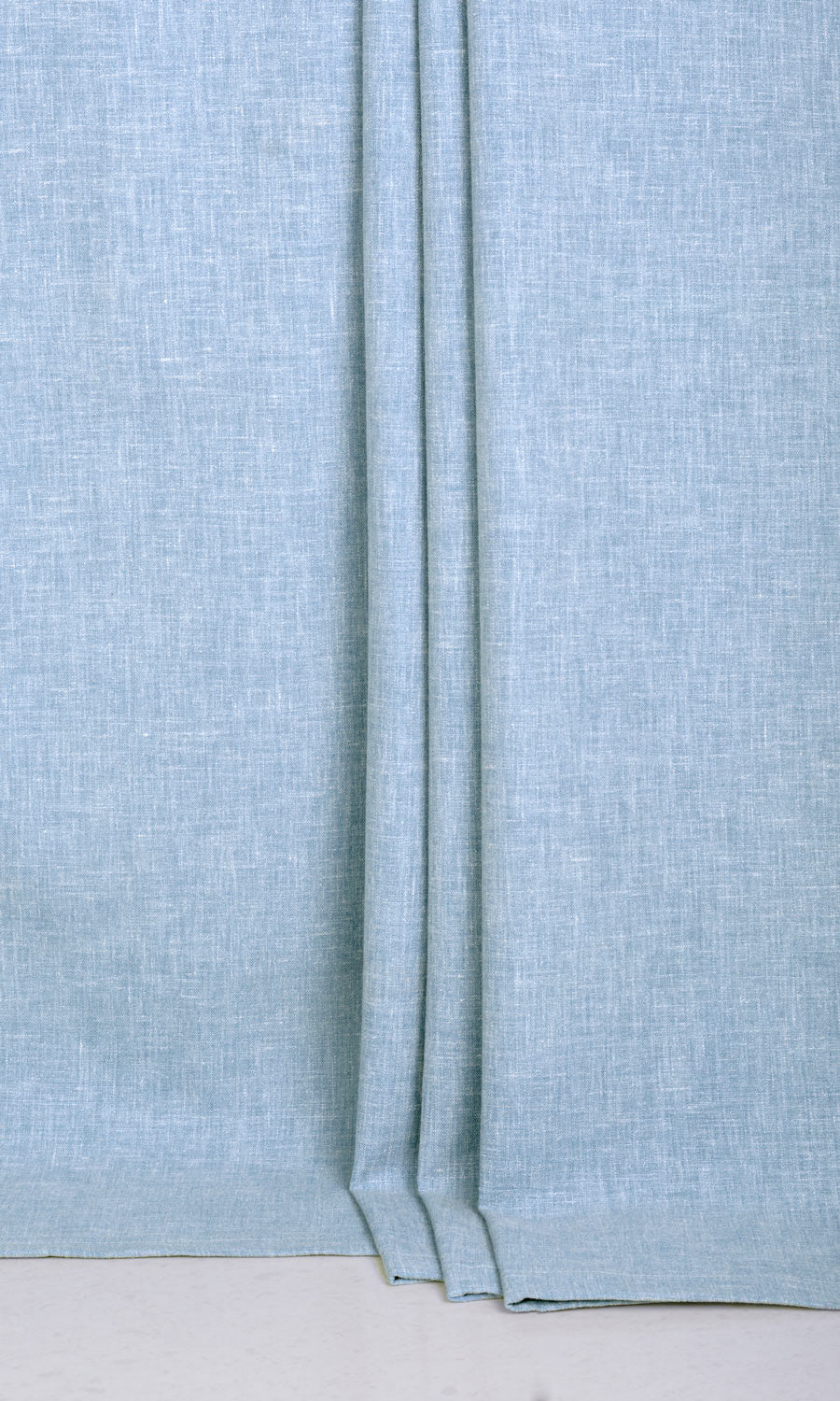 Poly-Cotton Blend Home Décor Fabric By the Metre (Pale Cobalt)