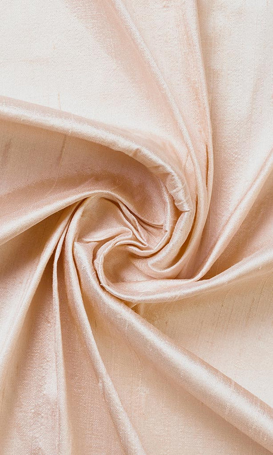 Blush Pink Pure Silk Curtains I Handstitched And Shipped For Free I Custom Window Drapes