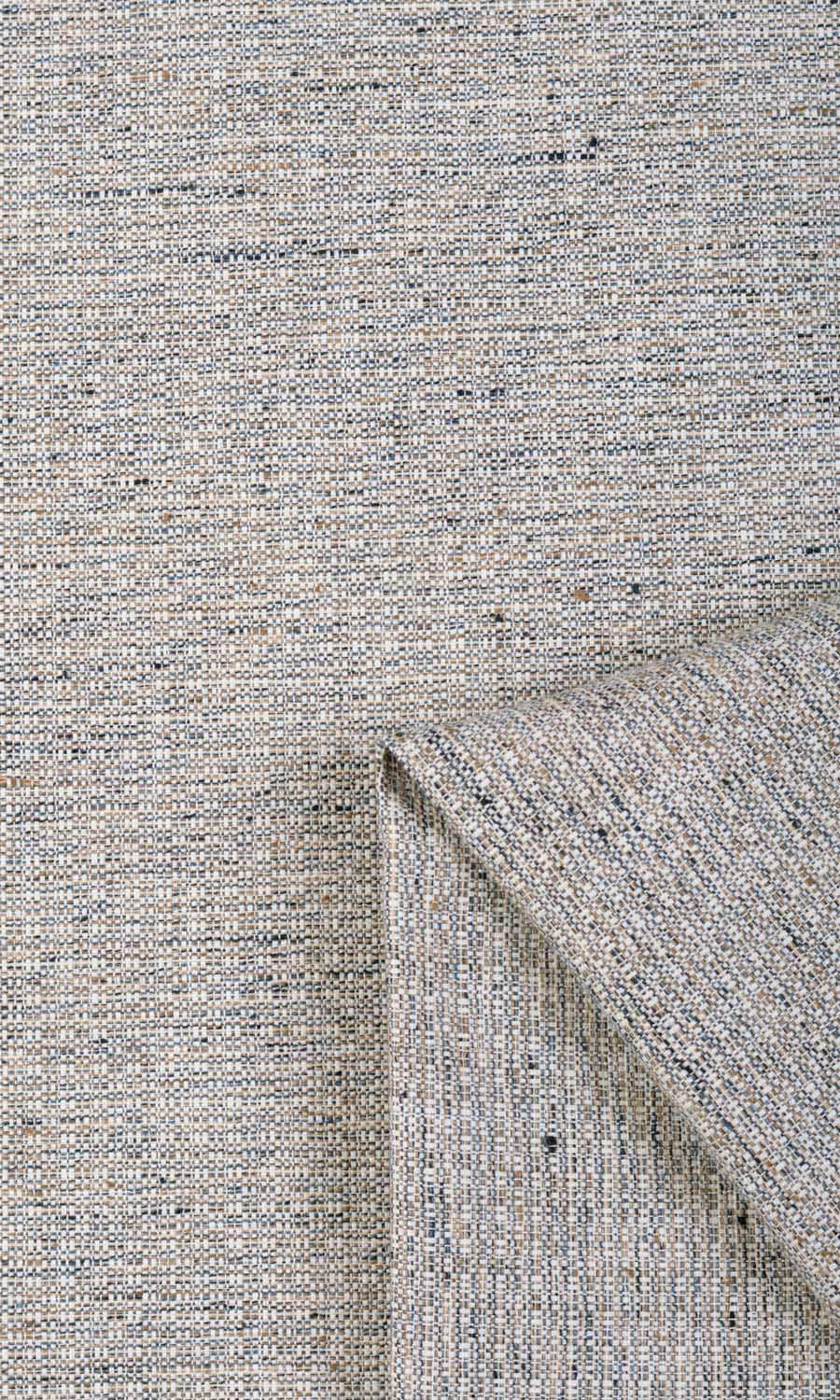 Textured  Made-to-Measure Curtains (Beige/ Brown)