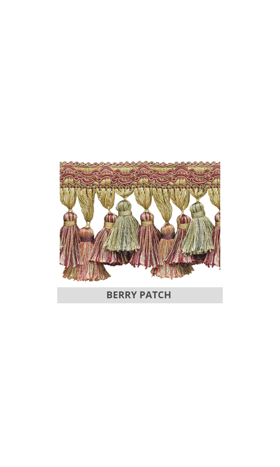 Drapery tassel trim