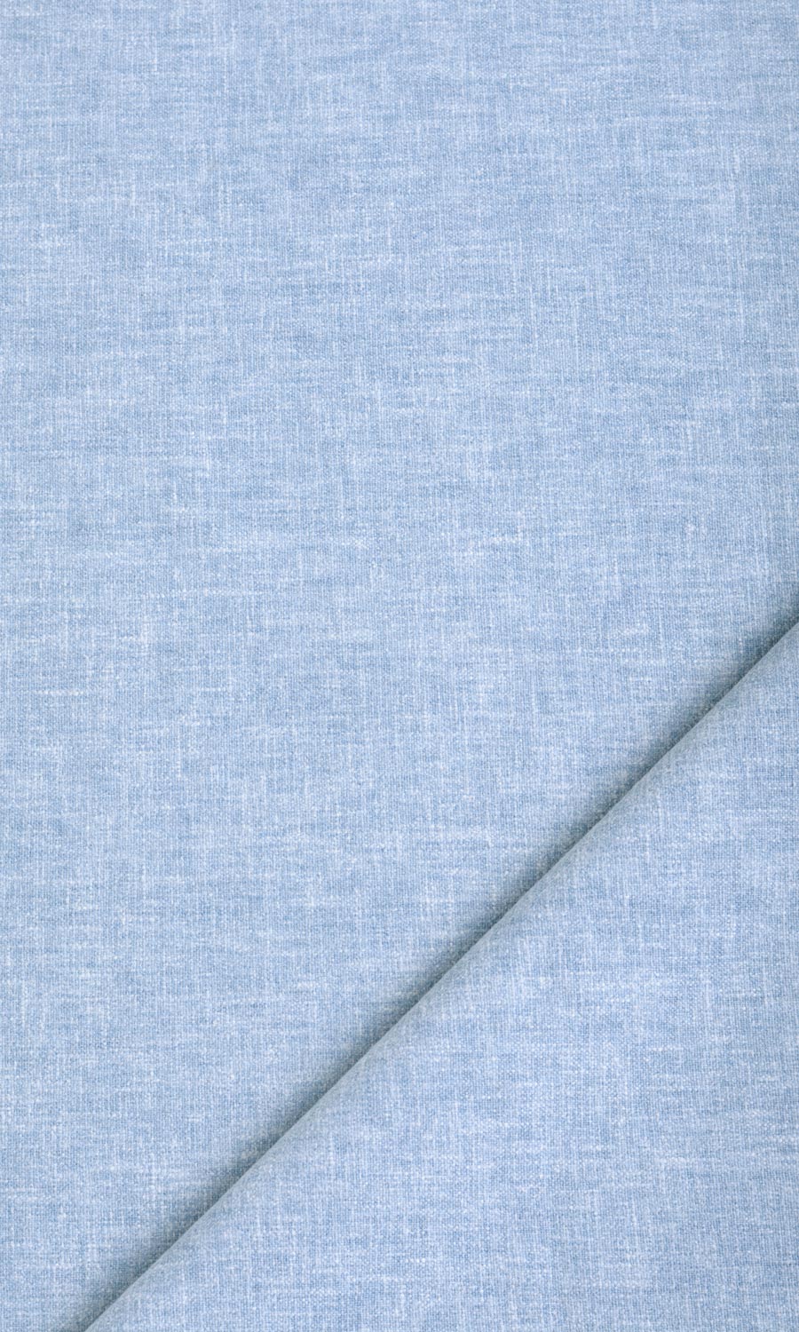 Poly-Cotton Blend Home Textile Fabric Material By the Metre (Blue)